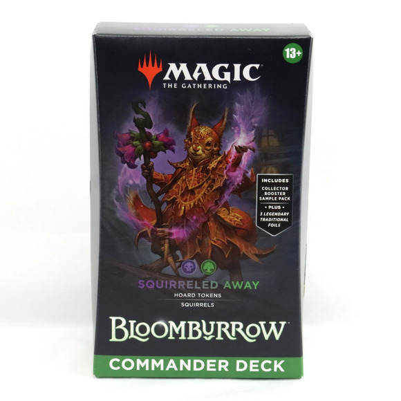 Magic the Gathering Bloomburrow Squirreled Away Commander Deck - New Sealed
